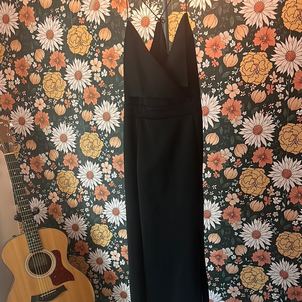 Elegant Black Women's Cocktail Dress